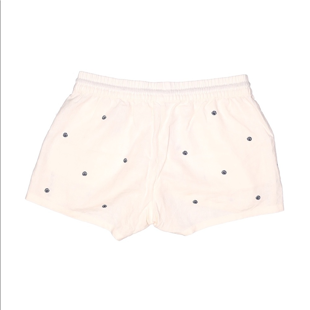 Old Navy linen blend tassel tie front shorts, Sz L - Picture 2 of 4